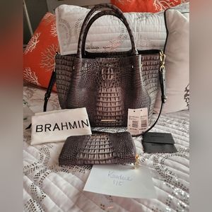 Brahmin small Mallory and suri wallet